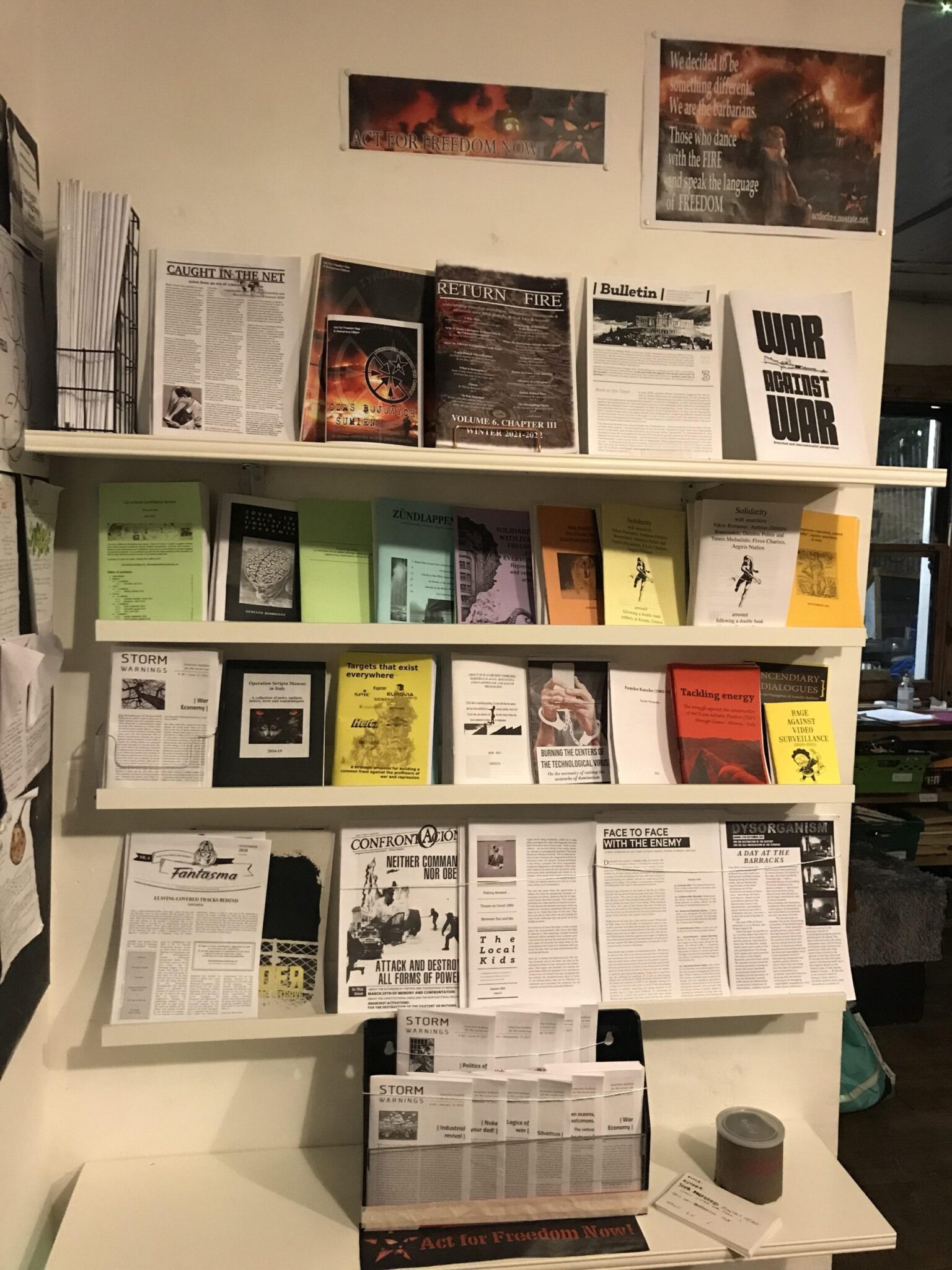 London: Touchpaper Anarchist Library Now Open! | anarchistnews.org